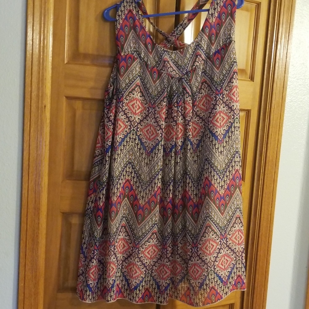 Multi-color shift dress 14